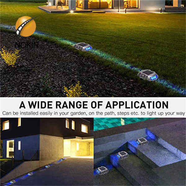 143mm Solar Pavement Levelled Marker/Stud with 6 pcs security 
